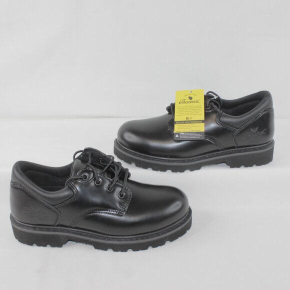 Thorogood Job-Fitted #804-6449 Leather Academy Oxford Safety Shoes M 9 W 11 New main image 7